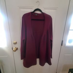 Plum cardigan